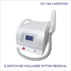 Nd portátil Yag 1064nm/532nm del interruptor de la máquina Q del retiro del tatuaje del laser 1-5hz