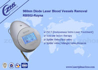 Máquina de la belleza del retiro de la vena de la araña del vaso sanguíneo del laser del diodo de 5HZ 980nm