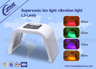 El LED enciende la terapia infrarroja de la luz de la piel de la máquina del rejuvenecimiento de la piel del hogar del fotón
