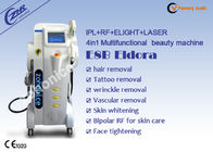 Máquina del retiro del laser del pelo del IPL para la piel que aprieta, retiro del pigmento de la piel