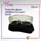 Gafas de seguridad transparentes de laser del CO2 10600nm del Od 5+