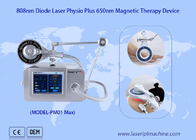 Fisio electromágnetico estupendo del alivio de dolor muscular de la transducción con el laser de 808 diodos