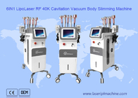 Cuerpo de la cavitación del Rf 40k que adelgaza los cojines ultrasónicos del laser de Lipo de la máquina