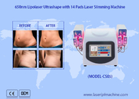 el laser de 650nm Lipo rellena la máquina del Liposuction del laser para reduce retiro gordo de las celulitis