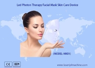 Máscara llevada roja de Pdt de la belleza ligera de la terapia colorida para el cuidado facial
