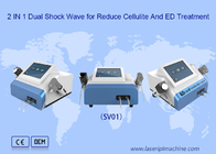 máquina portátil neumática electromágnetica de la terapia de la onda de choque 2in1 para el retiro gordo de Ed