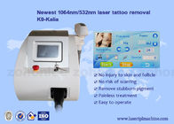 Máquina del retiro del tatuaje de la mini del nd del yag longitud de onda portátil 1064nm/532nm del laser