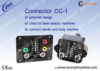 El enchufe inmediato y sale conector del cuadrado de la manija del IPL para la máquina CC-4 de la belleza