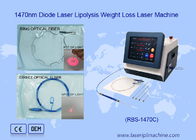 Máquina de láser Lipo CE 980nm 1470nm Diodo láser para las hemorroides