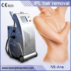 Máquinas del retiro del pelo del salón de belleza IPL con 2 Hanles para el rejuvenecimiento de la piel
