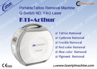 máquina del retiro del tatuaje del laser 1064nm/532nm para el salón de belleza con el Q-interruptor