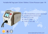 1064 retiro modificado para requisitos particulares del pelo del laser de Yag, máquina del laser del Nd Yag ninguna lesión a la piel