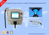 Nd portátil Yag del interruptor del nanómetro Q del picosegundo 1064 de picosecond de la máquina del retiro del tatuaje del laser