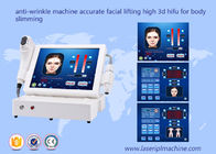 máquina del ultrasonido de 3d Hifu/cuerpo de ajuste exacto que adelgaza la máquina de elevación facial de la belleza