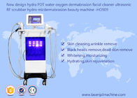 Limpiador facial del depurador de Pdt del Hydra del agua del oxígeno de Dermabrasion de la máquina de la belleza ultrasónica del Rf
