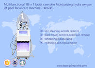 10 en 1 máquina facial del cuidado de la función de la belleza del equipo del Hydra del oxígeno de la cáscara multi del jet