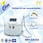 Máquina eficaz 530nm - 1200nm de la belleza de la caja fuerte IPL para el ajuste de la piel