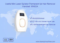 El dispositivo mini IPL de la belleza del uso en el hogar del cuidado de piel pulsó color ligero del blanco de Epilator