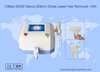 Máquina portátil del retiro del pelo del laser del diodo 808nm para el retiro permanente del pelo