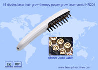 Crecimiento 660nm del pelo del laser del peine del tratamiento de la pérdida de pelo del diodo