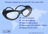 Gafas de seguridad de laser del retiro 190nm del tatuaje del Nd Yag