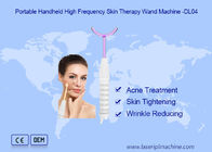 4 en 1 vara de alta frecuencia de la terapia de la piel del ABS del dispositivo de la belleza del uso en el hogar 220v