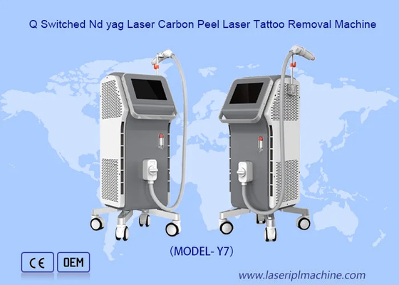 Máquina de eliminación de tatuajes con láser de 4 longitudes de onda Picosecond para eliminación de poros Peel de carbono