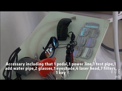 E11C 2in1 portátil optan dispositivo del retiro del tatuaje del laser de Yag del retiro del pelo de DPL