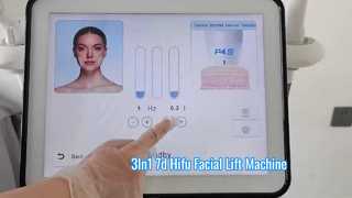 3 en 1 Vinial Aprietación de la piel Aprietación del cuerpo adelgazamiento de la cara levantamiento 7D Hifu