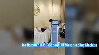 Piel 6in1 que aprieta la máquina fraccionaria de Microneedling del Rf del retiro profundo de las arrugas