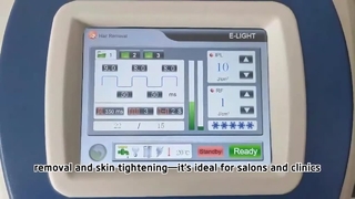 DPL IPL Rejuvenecimiento de la piel y depilación Opt Máquina depiladora con refrigeración por hielo