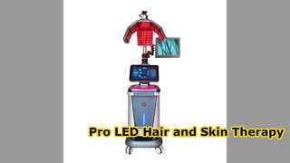 Terapia profesional de luz roja LED para el crecimiento de la piel y el cabello