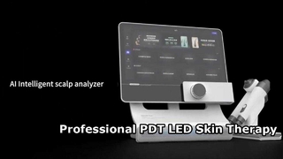 Máquina portátil de la cámara del análisis del pelo de la máquina del analizador del pelo del escáner del cuero cabelludo de la tecnología del AI