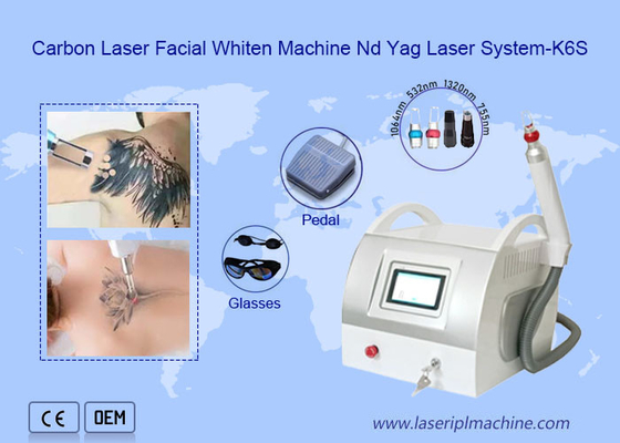 Dispositivo profesional 2000 de la belleza del Nd Yag del Mj del laser del tatuaje de la máquina de c4q conmutado del retiro
