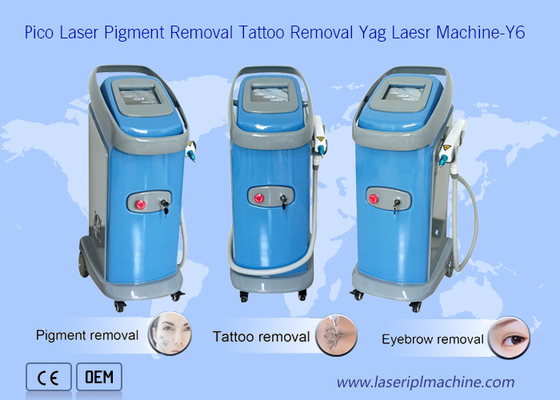 Máquina láser de carbono Pico Yag 1064 para la eliminación de tatuajes