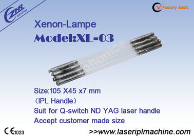 7mm Dia Nd Yag Laser Ipl Lámpara de flash de xenón Traje para Qswitch ND YAG manija de láser
