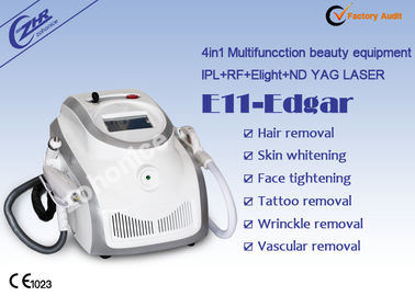 Refrigerador por enrollamiento E Light IPL RF Machine para la eliminación de manchas de tatuaje de color