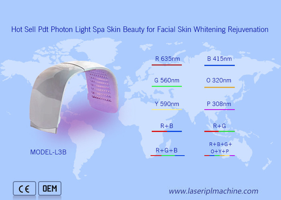 Venta caliente Pdt Foton Light Spa Belleza de la piel para blanqueamiento de la piel de la cara Rejuvenecimiento
