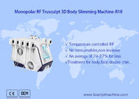 El cuerpo monopolar de Trusculpt 3d del equipo de la belleza del Rf que adelgaza la grasa reduce 5MHz