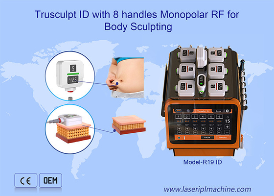 Identificación portátil de Trusculpt de la reducción gorda del equipo 2mhz de la belleza del Rf del CE
