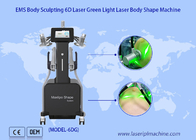 La grasa del láser 6D de bajo nivel reduce el dispositivo de terapia con láser frío para terapia de luz roja verde 635nm de 532 nm