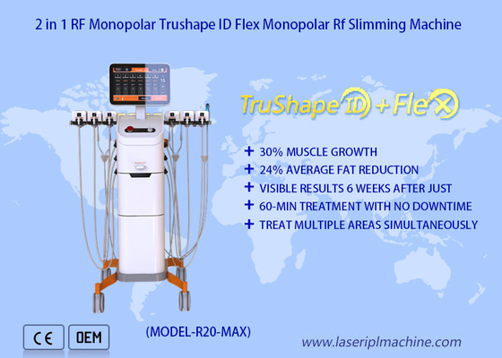 Cuerpo de Trusculpt que adelgaza la máquina monopolar 2 del Rf en 1 flexión de la identificación de Trushape