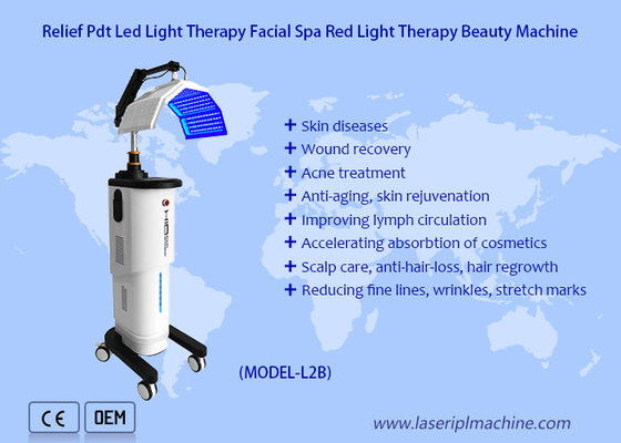 La más reciente máquina fotodinámica para el rejuvenecimiento de la piel con terapia de luz biológica de 650nm.