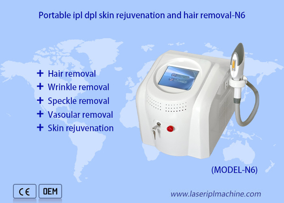 Ninguna pantalla a color del LCD de la máquina de la belleza del dolor IPL para el rejuvenecimiento facial