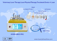 terapia veterinaria del laser del diodo 980nm para la curación de la herida de los animales domésticos