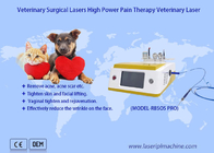 Los animales domésticos duelen el dispositivo veterinario del laser de la terapia del laser del diodo quirúrgico 980nm de la recuperación