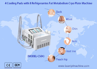 La grasa del ccsme reduce la máquina de la placa de Cryo con 4 cojines de enfriamiento