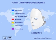 7 colores llevaron cuidado de piel ligero del retiro de la arruga de la máscara de la terapia