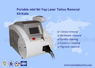Portable de c4q conmutado de la máquina del retiro del tatuaje del laser del ND Yag para el pigmento de la piel