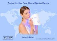 Rejuvenecimiento de la piel máscara de terapia de luz LED máscara de silicona antienvejecimiento